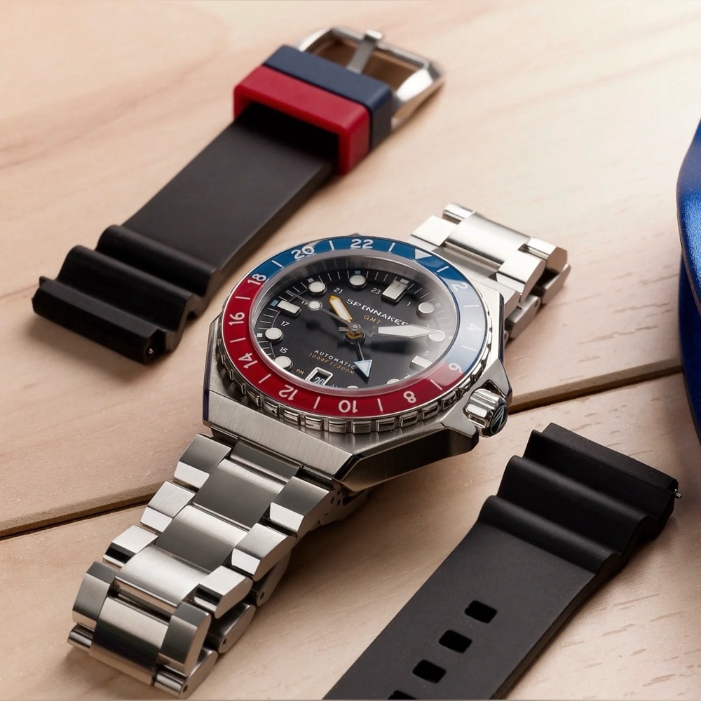 SPINNAKER Dumas GMT Automatic 44mm 300m Dive Watch - Picture 2 of 9